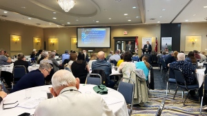 The Federation of Northern Ontario Municipalities annual conference wrapped up in Sudbury on Wednesday. (Amanda Hicks/CTV News)