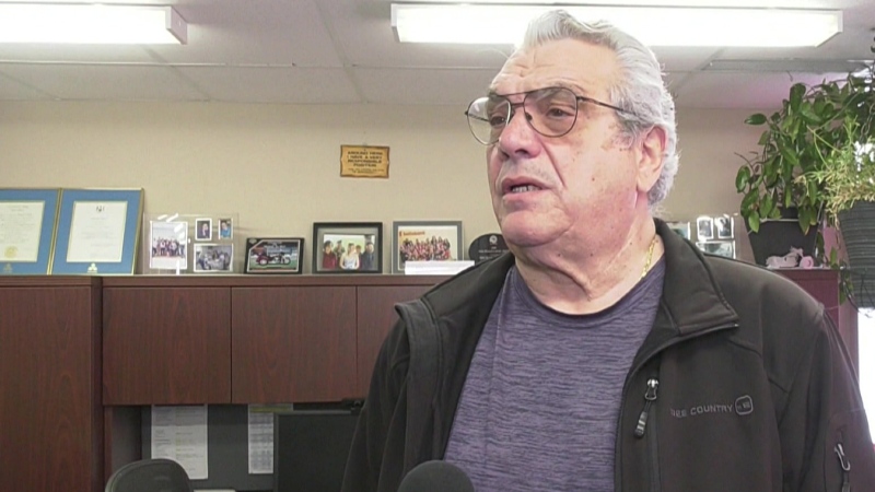 Local 2251 president Mike Da Prat said the union sought information through a freedom of information request, only to be told that the centre isn’t subject to the Freedom of Information Act. (Photo from video)