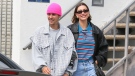 Justin and Hailey Bieber. (Getty Images)