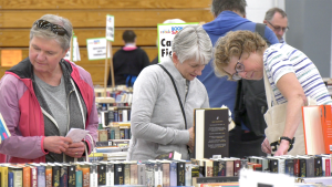 The CalgaryReads Big Book Sale kicks off May 10th, but a day early it's 1,200 volunteers got first pick to purchase some of the donated books 