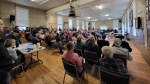 Many residents of Richmond attend a city information session to voice their opposition to a potential stormwater management fee hike. Ottawa, Ont. May 9, 2024 (photo courtesy of Coun. David Brown).