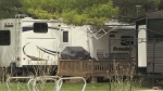 Whistle Bare Campground on May 9, 2024. (CTV News/Tyler Kelaher)