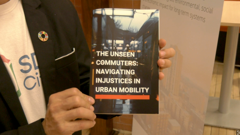 New booklet produced by SDG Cities London, seen on May 9, 2024. (Bryan Bicknell/CTV News London) 