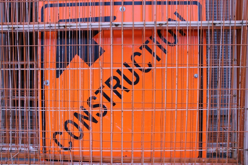  A construction sign is seen in this file photo in Windsor, Ont., on Nov. 19, 2012. (Melanie Borrelli / CTV Windsor) 