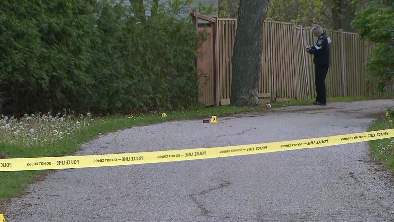 Police are investigating an apparent stabbing in Brampton that sent a 15-year-old boy to the hospital on Friday, May 10, 2024. (CP24)
