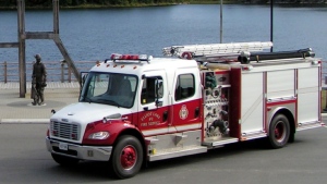 An undated photo of an Elliot Lake fire engine. (File photo/Supplied/City of Elliot Lake Fire Department)