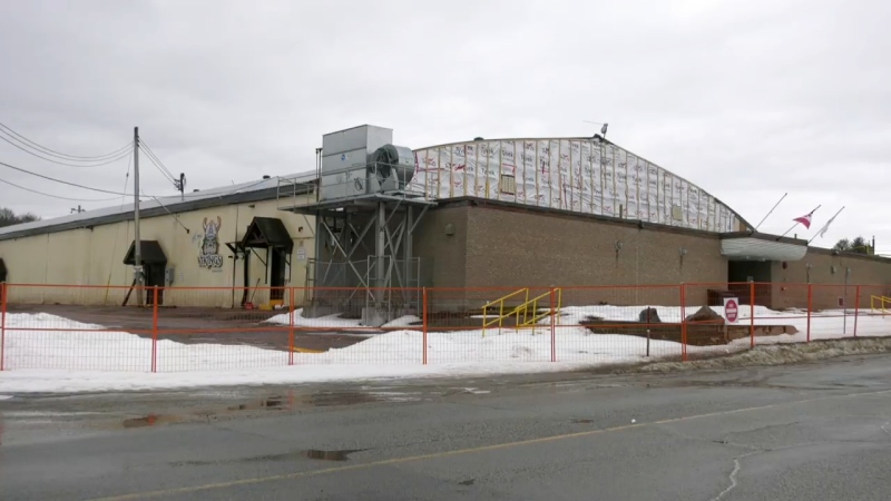 Elliot Lake's Centennial Arena has been closed since September 2023 because of structural problems. (File Photo/CTV News Northern Ontario)