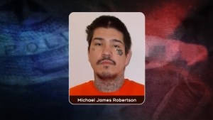 Calgary police issued Canada-wide warrants for Michael James Robertson after he removed his electronic monitoring bracelet and left his approved residence. (Supplied)