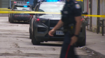 The Toronto police homicide unit is investigating after a man who was found in life-threatening condition near Shuter Street in downtown Toronto on Saturday succumbed to his injuries in hospital. (Simon Sheehan/CP24)