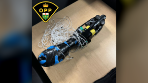 The Ontario Provincial Police (OPP) says a 40-year-old man from Montreal is facing charges following a suspected drone drop of unauthorized items at the Millhaven Institution. (OPP/ handout)