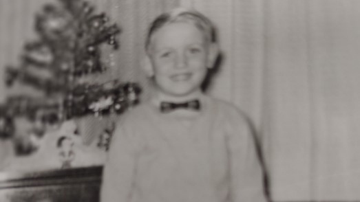 Hugh McCormick as a child