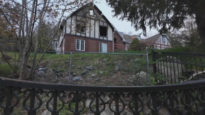 A fire significantly damaged a home on Lodge Drive in Halifax the morning of May 13, 2024. (CTV Atlantic)