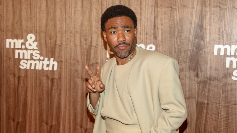 Donald Glover attends the Amazon Prime Video television series premiere of "Mr. & Mr's Smith" on Wednesday, Jan. 31, 2024, in New York. (Photo by Andy Kropa/Invision/AP)