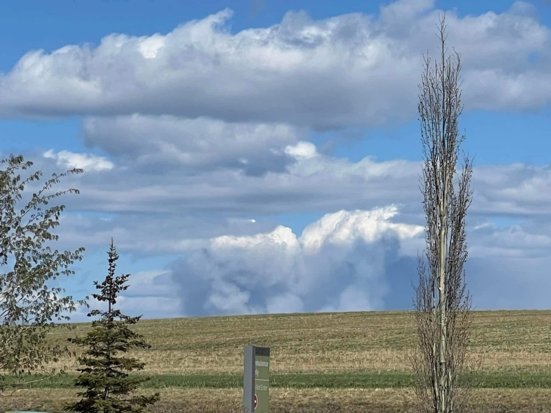 Doig River First Nation issues an Evacuation Order as smoke builds from an out-of-control wildfire burning 45 kilometres from Fort St. John. 