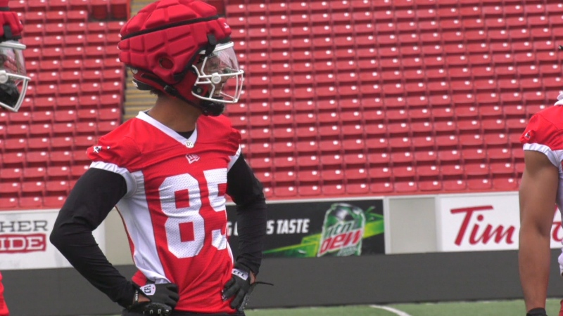 Back from injury, Calgary Stampeders receiver Jalen Philpot says he 'can't wait for a big year.'