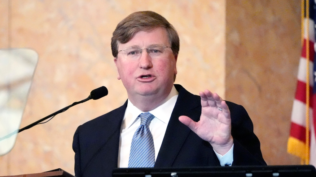 Mississippi Republican Gov. Tate Reeves