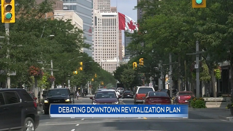 Downtown plan debated
