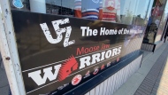 The Moose Jaw Warriors received a hero like welcome from fans when they returned home after taking games one and two of the WHL final in Portland.  