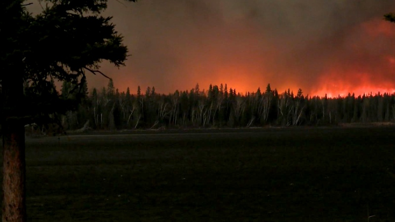 Evacuations in Manitoba as Flin Flon fire grows