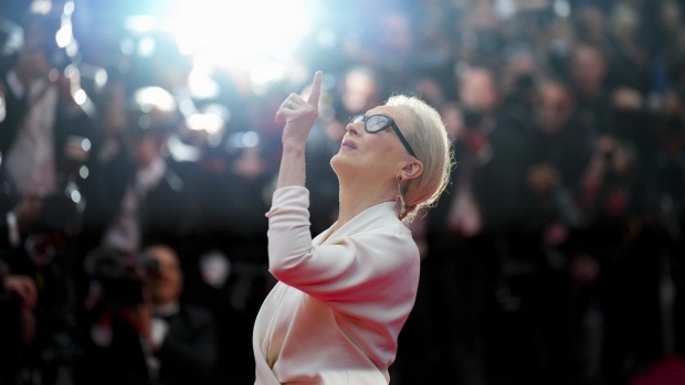 Meryl Streep poses for photographers at the 77th international film festival, Cannes, France. (Daniel Cole/AP Photo)