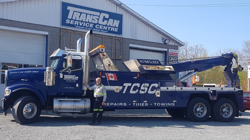 Dennis Roberts has been in the towing industry for more than 25 years serving the community of Blind River. Roberts and 50 other tow companies across the province will withdraw emergency towing starting at noon May 17 until the morning of Tuesday, May 21. (Supplied)