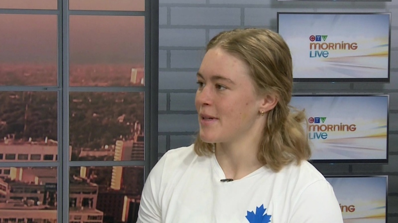 Lois Betteridge, 26, has been named to team Canada for the Paris Olympics in July and will be competing in three canoe/kayak events.