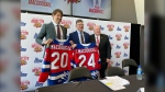 The Moncton Wildcats welcome new head coach Gardiner MacDougall and general manager and director of hockey operations Taylor MacDougall on May 15, 2024.