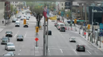 Downtown traffic lights without power are pictured on May 15, 2024 on Main Street. (Winnipeg TMC/X)