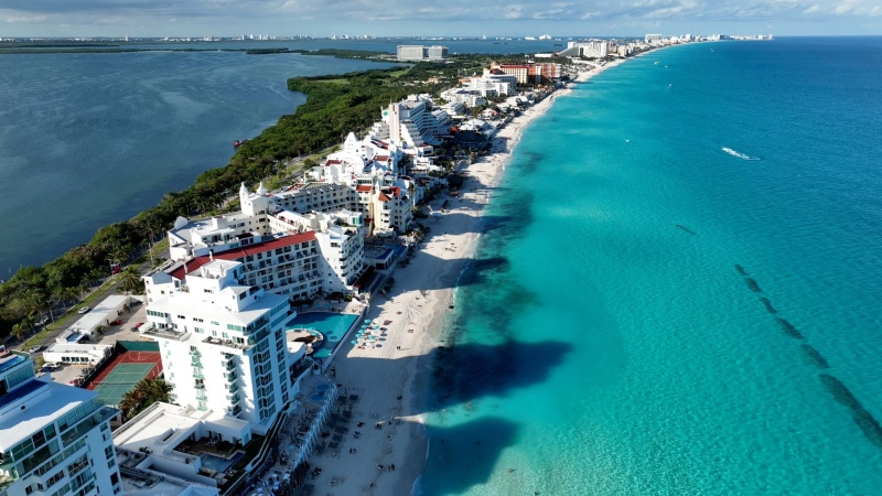 Cancun's life as a major resort began 50 years ago. (Beau Molloy/CNN via CNN Newsource)