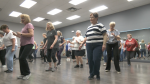 Students practice line dancing at the Urban Dance Company. (Source: Avery MacRae/CTV News Atlantic)