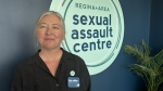 Lisa Miller serves as the Executive Director of the Regina and Area Sexual Assault Centre. (Hallee Mandryk/CTV News)