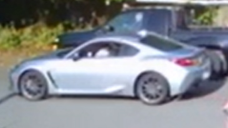 The vehicle involved in a "suspicious interaction" on Tuesday, May 14 is seen in a photo handed out by the Richmond RCMP. 