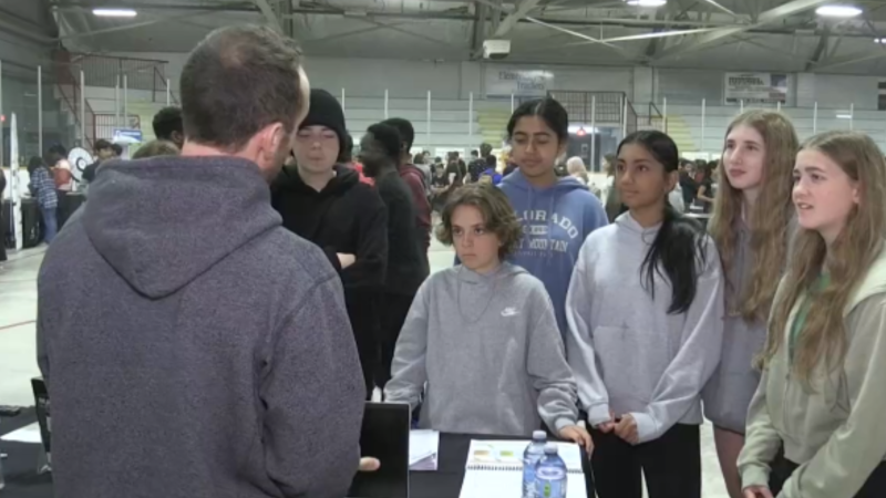 A skilled trades and apprenticeship expo was held in Elmvale May 15, 2024. (Photo: CTV NEWS/BARRIE)