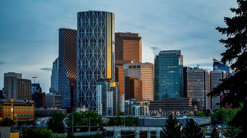 Calgary's skyline. (Pexels/Patrick Dunn)