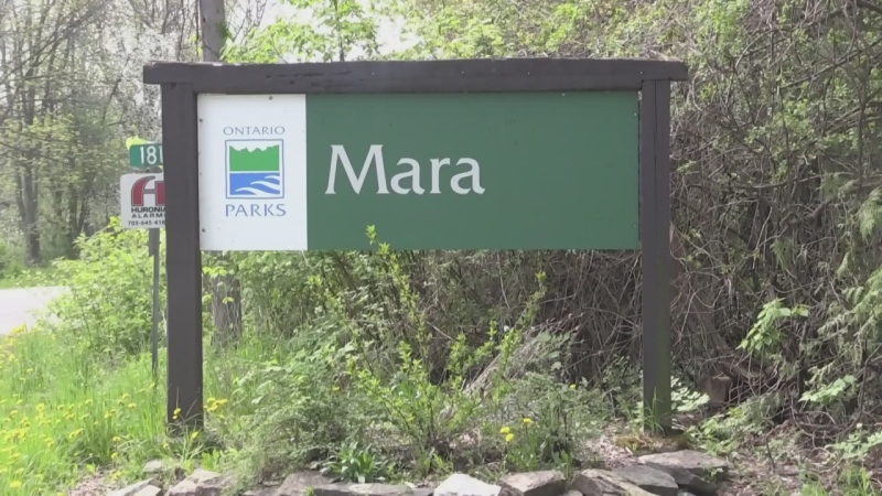 Mara Provincial Park in Orillia, Ont. (CTV News/Rob Cooper)