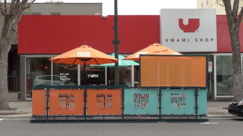 Umami Shop in Lethbridge will have a patio for 2024. 