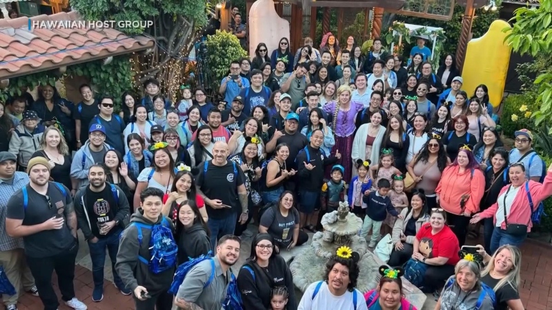 Boss takes entire company to Disneyland 