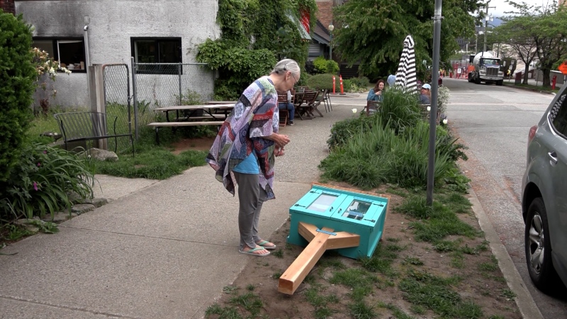 Locals outraged after little library destroyed