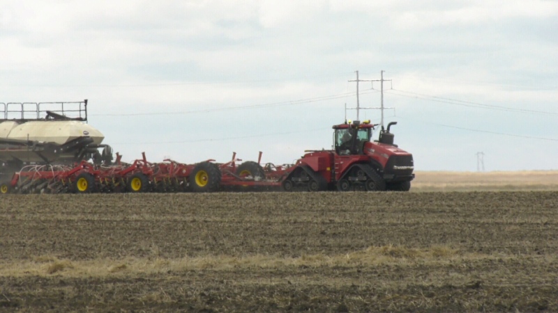 WATCH: Sask. farmers are busy seeding for what they hope will be a prosperous harvest. Mick Favel has the details.
