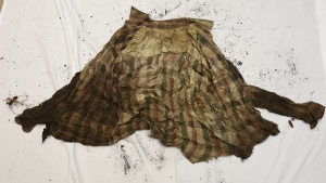 A shirt was recovered in the area where human remains were discovered in the RM of Moose Jaw. (Source: RCMP)