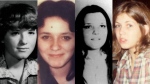Left to right: Patricia (Patsy) McQueen, Eva Dvorak, Melissa Rehorek and Barbara MacLean are seen in supplied photos. (Supplied: RCMP) 