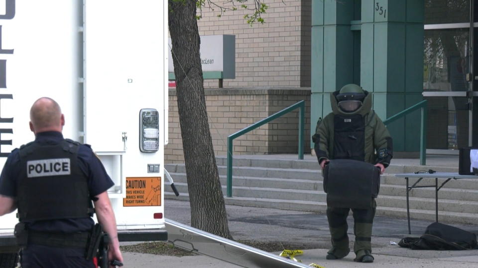 Winnipeg police bomb unit
