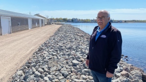 Pointe-du-Chêne Harbour Authority general manager Victor Cormier is pictured. (Source: Derek Haggett/CTV News Atlantic)