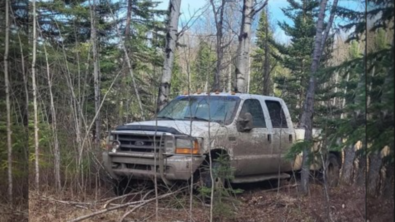 Picture of a stolen pick up truck courtesy of Citizens Take Action