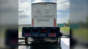 The Ontario Provincial Police (OPP) in Grenville County has laid 63 traffic violation charges so far this Canada Road Safety Week. (OPP/ X)