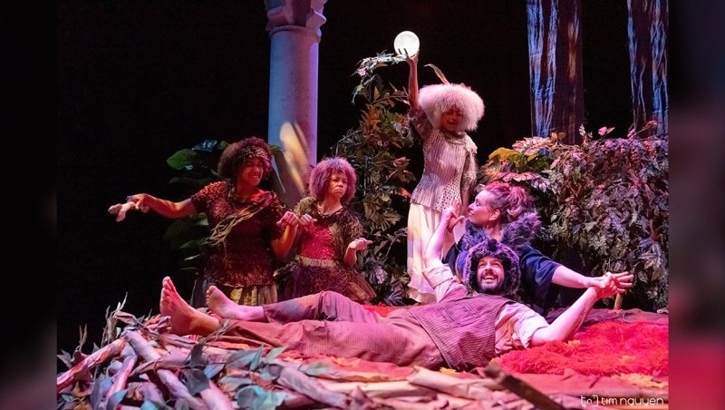 The Shakespeare Company and Hit & Myth Productions are presenting A Midsummer Night's Dream in Calgary through June 1. (Photo courtesy Tim Nguyen)