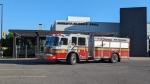 Ottawa firefighters responded to a fire inside a Moxies washroom in Orleans on Sunday, May 19 2024. (OFS/X)
