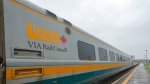 A Via Rail train heading to Toronto is seen at the Dorval station Tuesday, June 25, 2019 in Montreal. THE CANADIAN PRESS/Ryan Remiorz