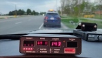19-Year-Old G2 driver Caught speeding in Innisfil, Ont on May 19, 2024 (Courtesy:South Simcoe Police).