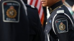 A Canada Border Service Agency badge is seen in Victoria, B.C. (Chad Hipolito / The Canadian Press)